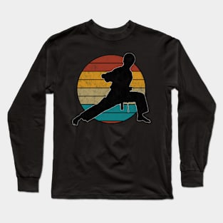 Vintage Karate Martial Arts Long Sleeve T-Shirt